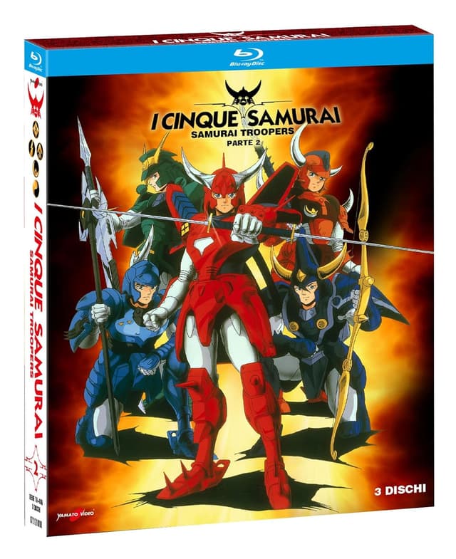 Detalle de I Cinque Samurai – PT. 2 (3 Blu-ray) in formato Blu-ray