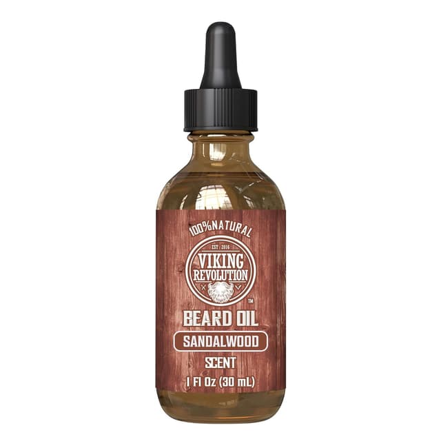Thumbnail 6 de Viking Revolution Beard Oil Sandalwood 1 Pack