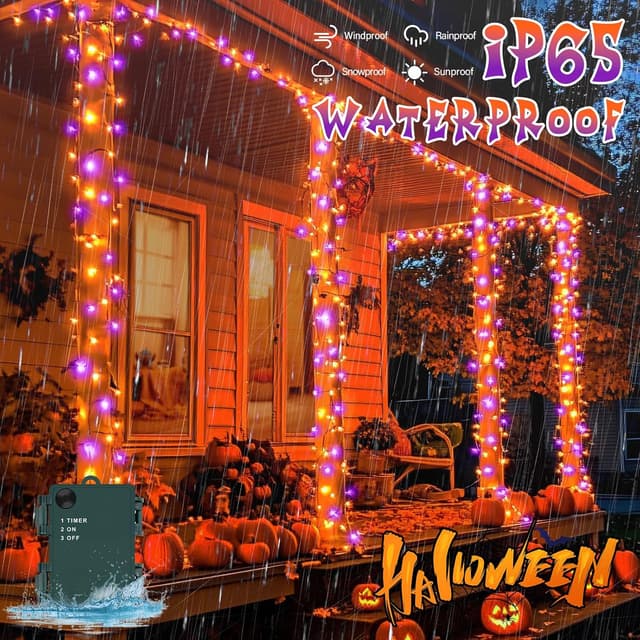 Detalle 2 de Halloween fairy lights 16.4ft 50 LED