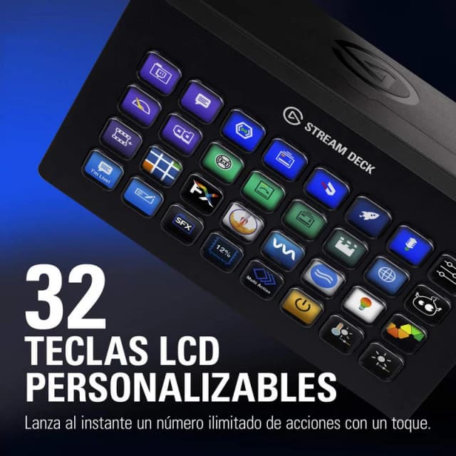 Thumbnail 1 de Elgato Stream Deck XL 32 teclas para streaming 🎧