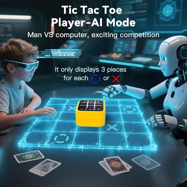 Detalle de Tic Tac Toe Game Box 5-in-1 for travel