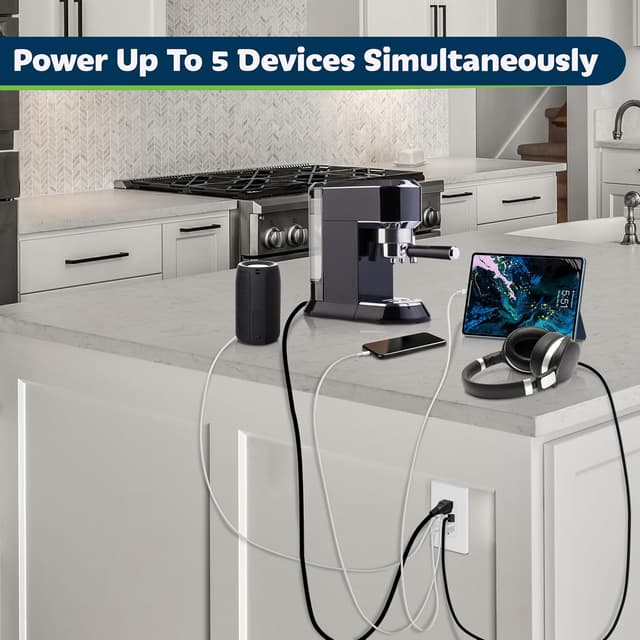 Thumbnail 4 de TOPGREENER TU21536AC3 20-pack USB Outlet ๐