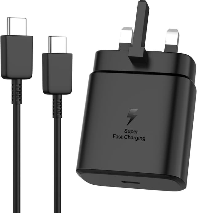 Detalle de 45W Super Fast Charger for Samsung Galaxy (USB‑C) with 6FT Cable