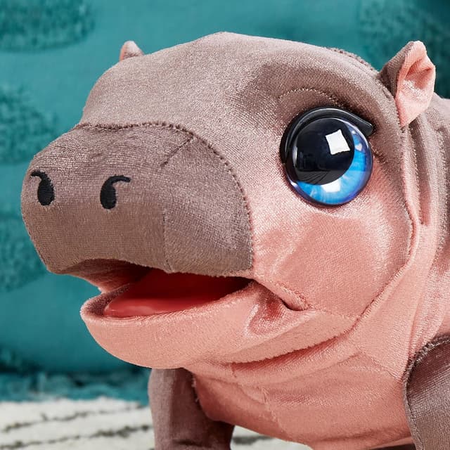 Thumbnail 4 de FurReal Sally The Silly Hippo 9‑inch interactive plush