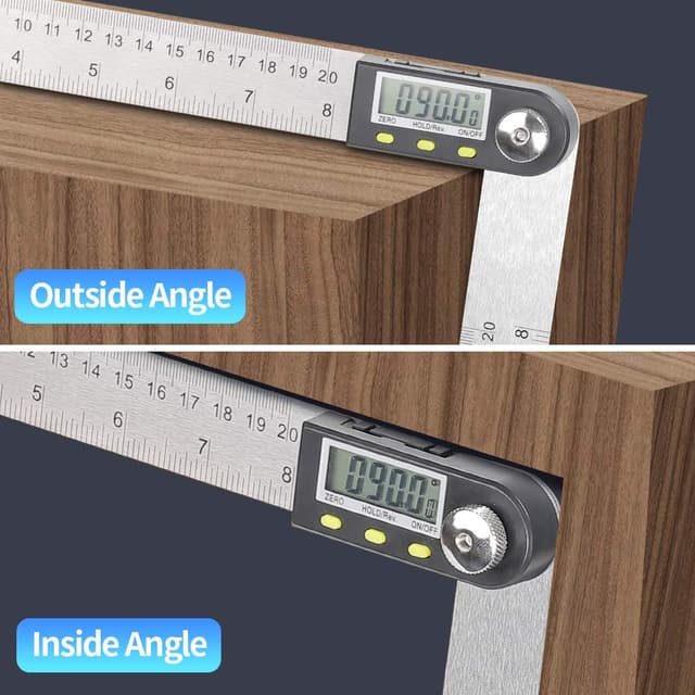 Detalle 2 de Digital angle finder 0-360° LCD protractor