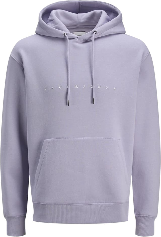 Detalle de JACK&JONES JJESTAR JJ Sweat à capuche Languid Lavender M