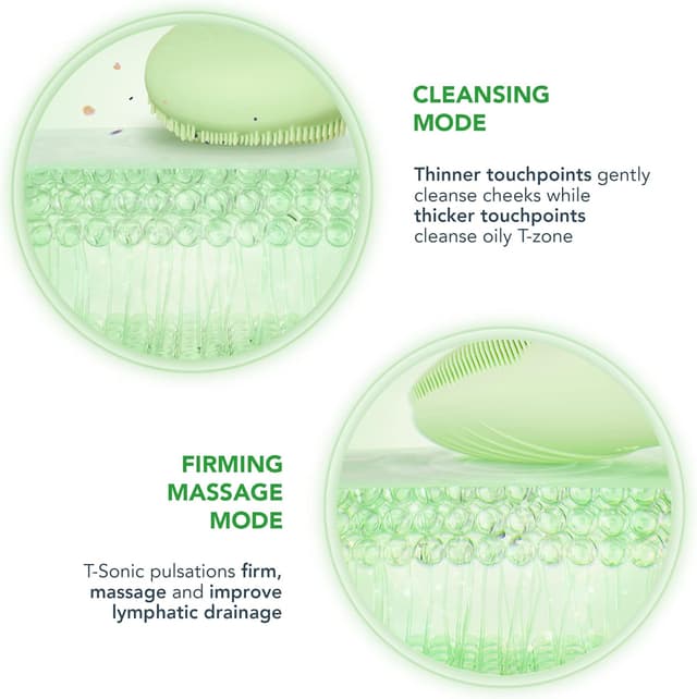 Detalle 2 de FOREO LUNA 4 go Gesichtsreinigungsbürste Pistachio