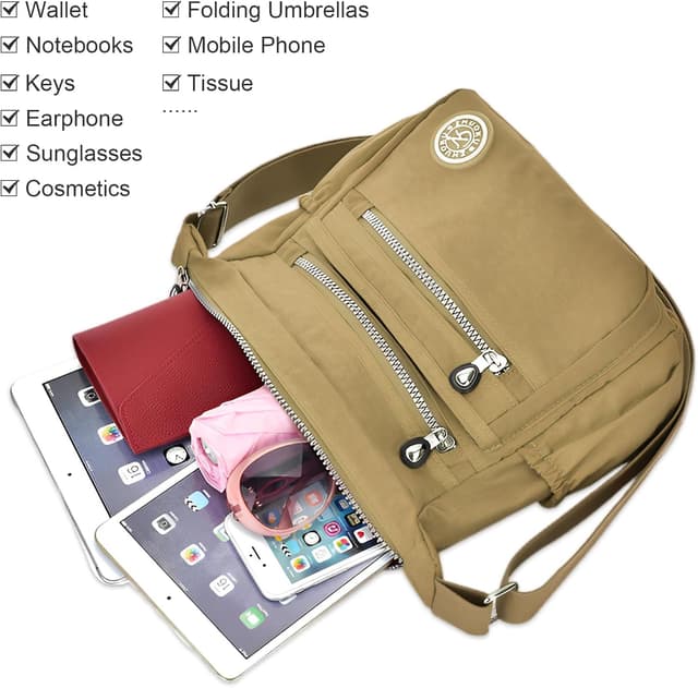 Thumbnail 6 de ModaZeal Nylon Crossbody Bags for Women