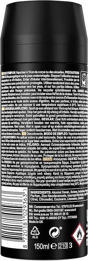 Thumbnail 2 de Axe Dark Temptation Desodorante 150 ml - Pack de 6 🍫