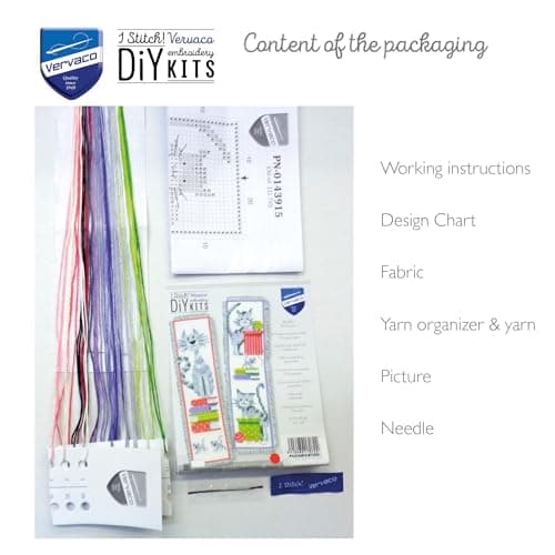 Thumbnail 3 de Vervaco Kit crochet compté 6x20 cm ⚙