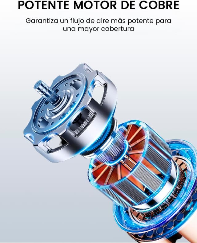 Thumbnail 5 de Comfee' Ventilador de Mesa Silencioso 23 cm 🌬️ Ligero y Oscilante