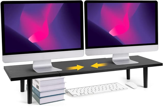 Detalle de Across-Star Dual Monitor Stand Riser 32–40" for 2 Screens 🖥