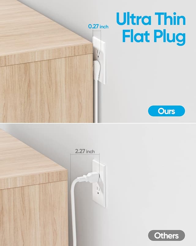 Detalle de Olcorife Surge Protector Power Strip 20ft