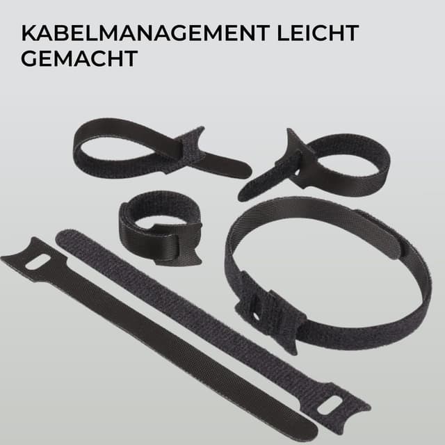 Thumbnail 4 de H&S Klettband Kabelbinder Set