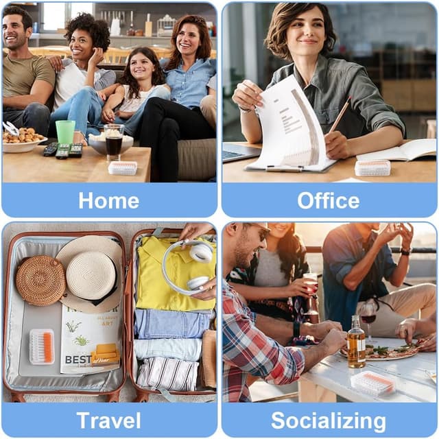 Detalle 2 de URAQT interdental brushes 220pcs orange