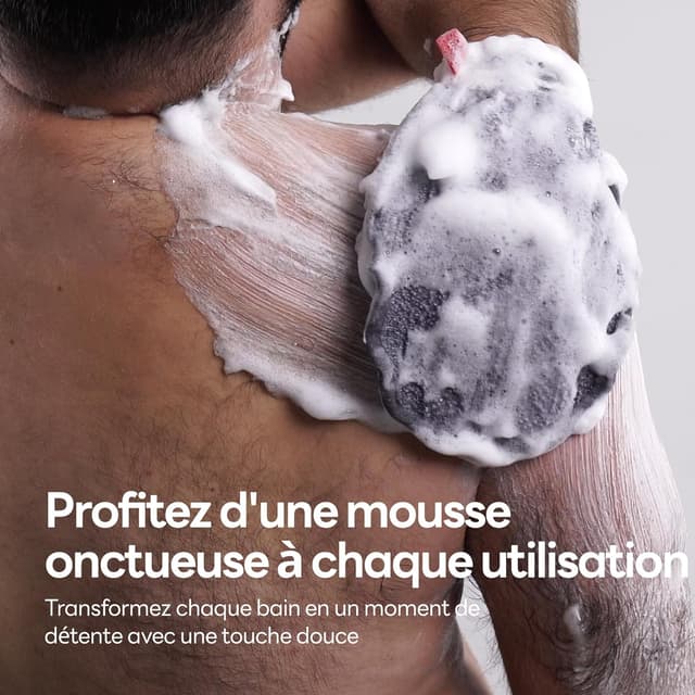 Detalle de Caveem Gant exfoliant coréen (lot de 2) – gommage corps pour une exfoliation en profondeur sous la douche