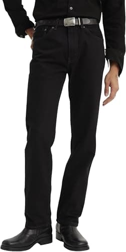 Thumbnail 6 de Levi’s 505 Regular Fit para hombre en negro (Black) 32W / 30L