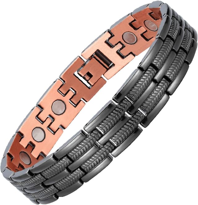 Detalle de BioMag Magnetic Copper Bracelet 8.6in