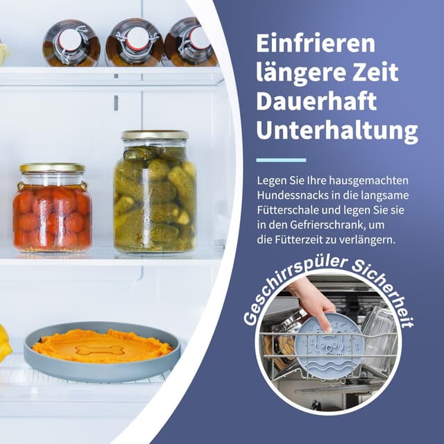 Detalle 2 de Zonopy Slow Feeder Hundenapf Langsames Fressen