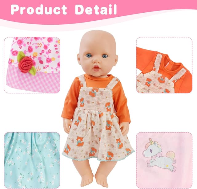 Thumbnail 2 de Aolso Vestiti per Bambole 35-45 cm