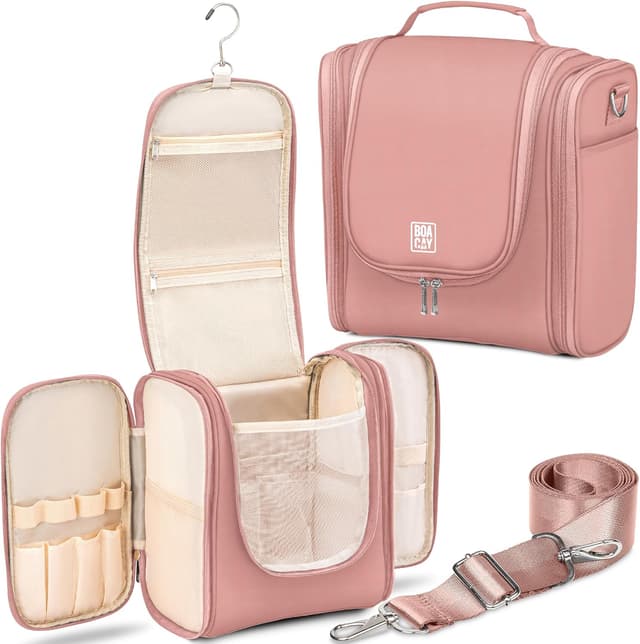 Thumbnail 4 de BOACAY Extra Large Hanging Travel Toiletry Bag (Extra Large) with 21 storage spaces