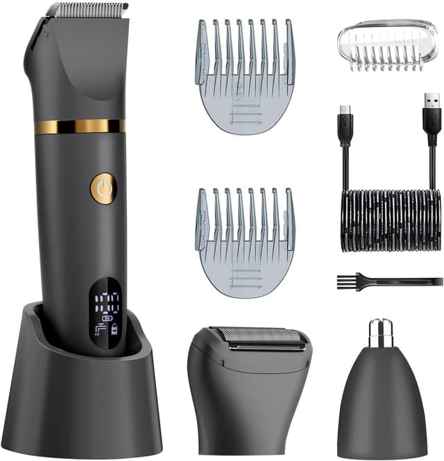 Detalle de Scttomon Ball Shaver 3‑in‑1 electric razor