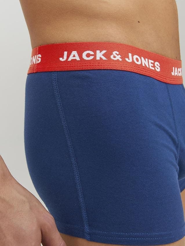 Thumbnail 5 de Boxers JACK&JONES JacLee, 5 Calzoncillos Básicos Azul 🌊