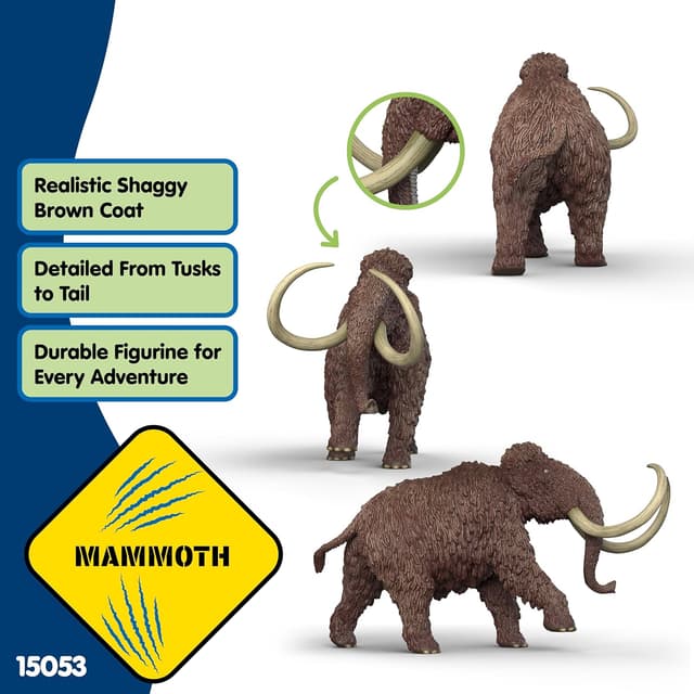 Detalle 2 de Schleich Mammut 15053 Dino-Spielzeug ab 3