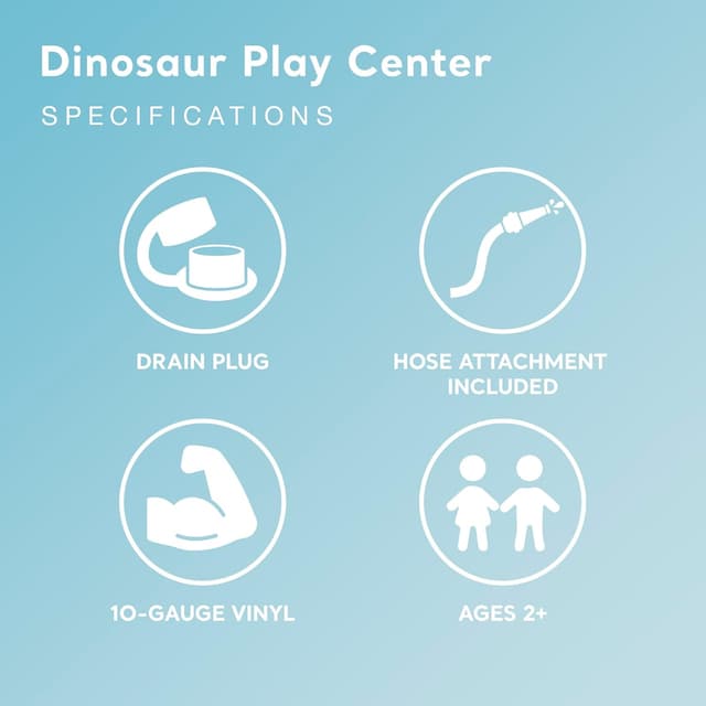 Thumbnail 5 de INTEX Centro Juegos Hinchable Dinosaurio 249x191 cm