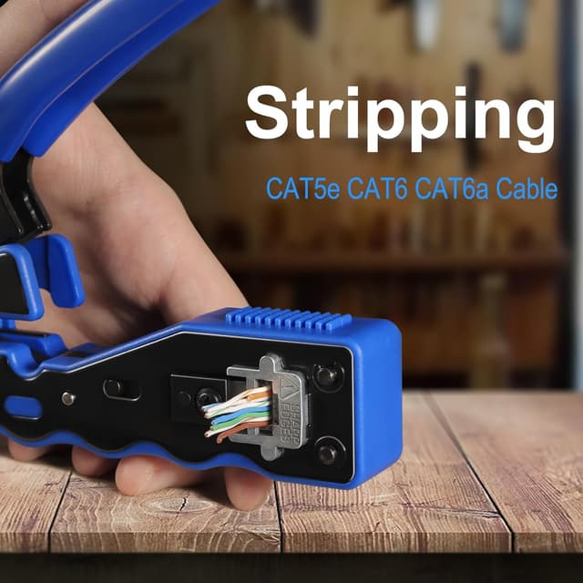 Thumbnail 3 de Lsoar RJ45 Crimp Tool Kit 50 connectors