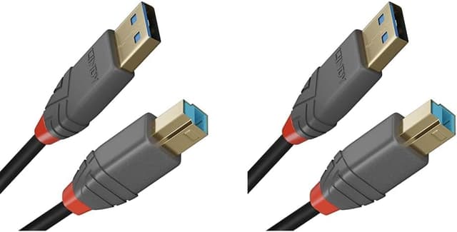 Thumbnail 5 de LINDY 36664 USB 3.2 Typ A–B Kabel 5 m