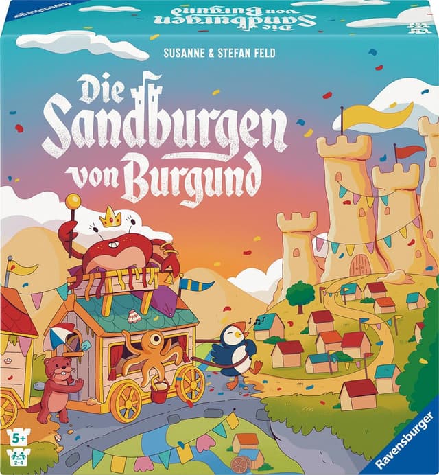 Detalle 2 de Ravensburger 24687 Die Sandburgen von Burgund 🎲