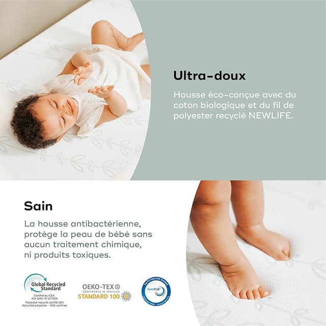 Thumbnail 5 de Babymoov Cosy'Lite colchón 70x140 cm