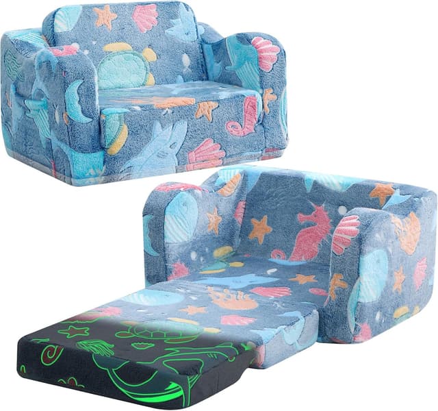 Detalle de MeMoreCool Kids Fold Out Sofa Bed