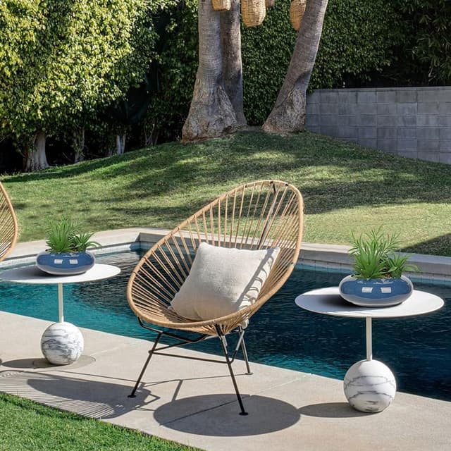 Thumbnail 4 de Briful Kunstpflanze Sukkulente im Keramiktopf