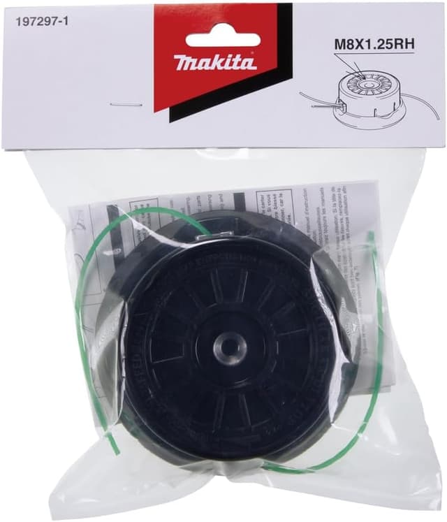 Detalle 2 de Makita 2 and go DA00000001 (197297-1) ricambio per tagliaerba a due estremità, filo 2,0 mm per DUR364L