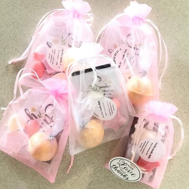 Detalle de jijAcraft Groß Organzasäckchen 13 × 18 cm (rosa, 100 Stück) mit Kordelzug – Schmuck- und Geschenkbeutel