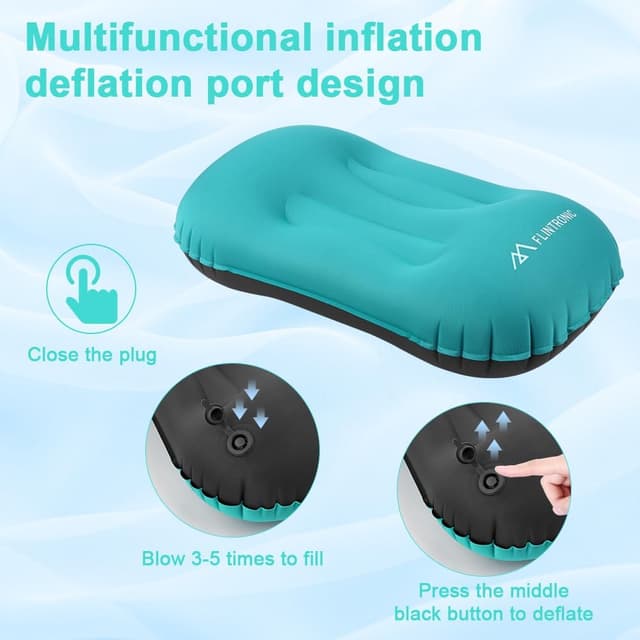 Detalle 2 de flintronic Camping-Kissen TPU 110 g ultraleicht