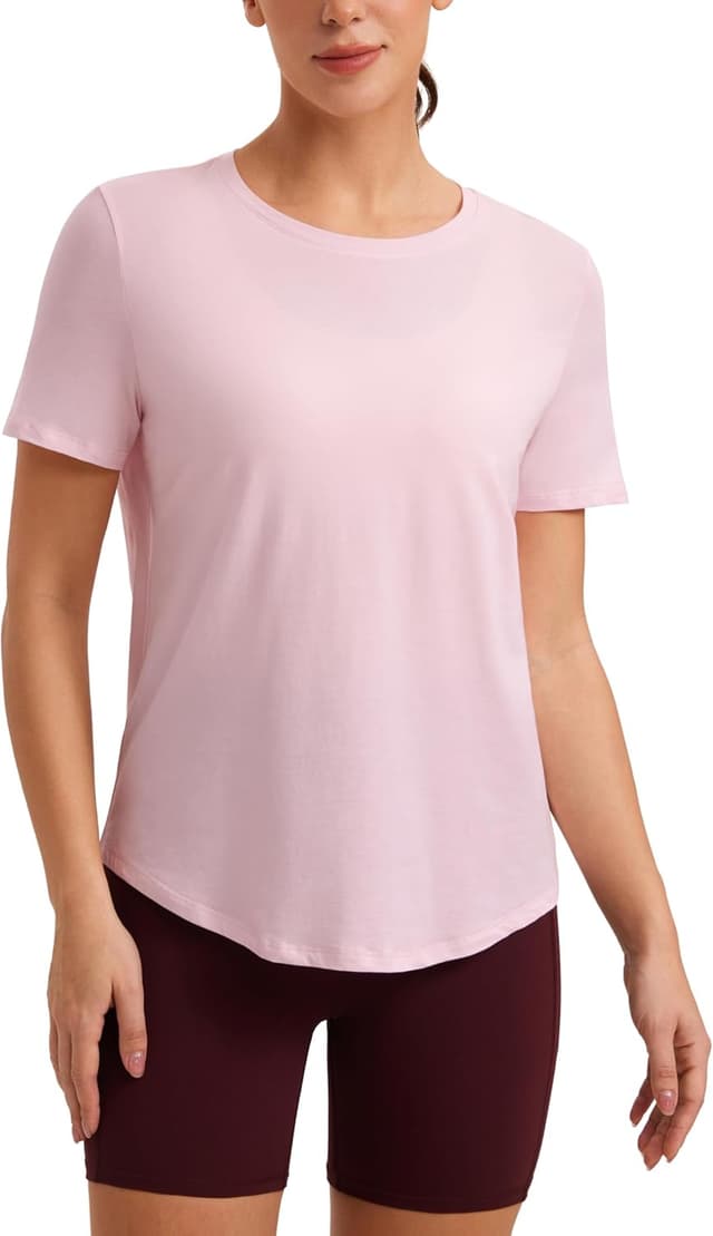 Thumbnail 6 de CRZ YOGA Camicie a maniche corte in cotone Pima con vestibilità ampia