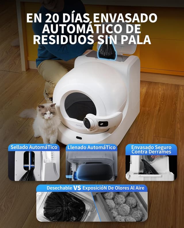 Thumbnail 2 de PETKIT PUROBOT Ultra arenero gatos autolimpiable