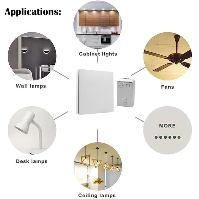 Thumbnail 1 de ECO-NEWLEAF Kinetic Wireless Switch and Receiver