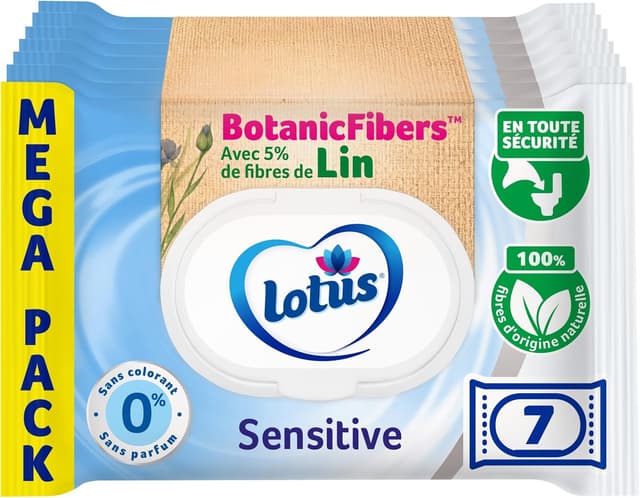 Imagen de Lotus Papier Toilette Humide Sensitive 294 feuilles 🧻 en OfertitasTOP