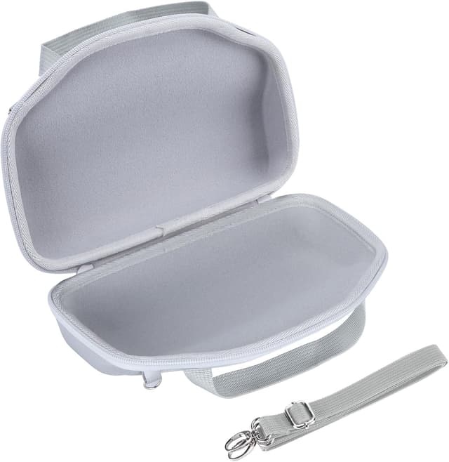 Detalle de Lebakort Hart Schutz Hülle für JBL Charge 6 (Grau+Grün) – robuste EVA/Nylon-Tasche mit Schultergurt