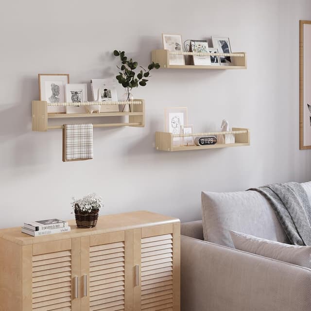 Thumbnail 8 de WOLTU Estantes Flotantes Infantiles de Madera