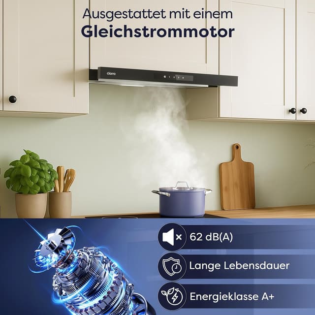 Detalle de CIARRA CBCB6909A Dunstabzugshaube 600 m³/h