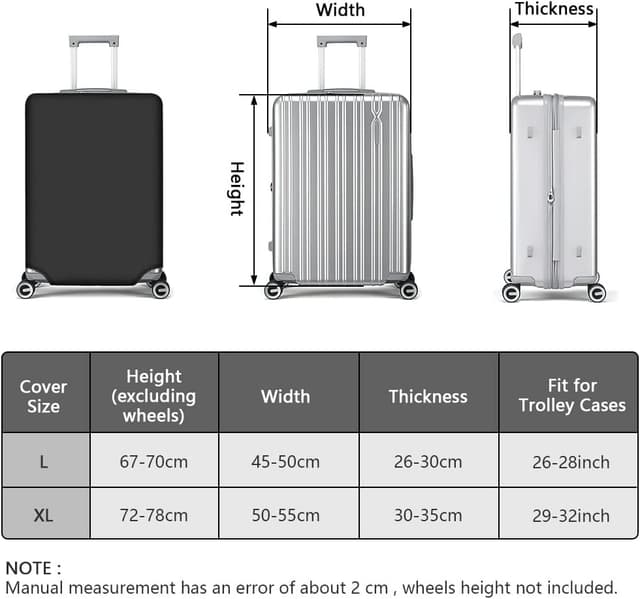 Thumbnail 1 de Flintronic Elastisch Reise Kofferschutzhülle 29–32 Zoll