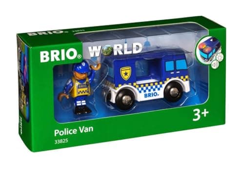 Thumbnail 4 de Brio World 33825 Camion de Police Son et Lumière ⚙