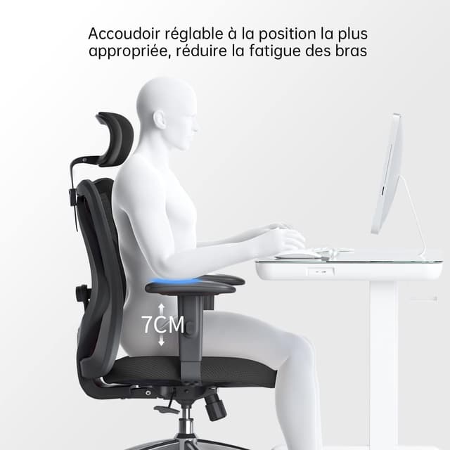 Thumbnail 6 de SIHOO Chaise de Bureau Ergonomique