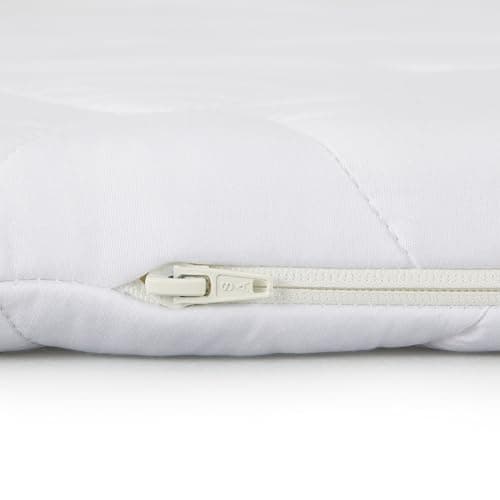 Detalle 1 de Amazon Basics Topper Viscoelástico 90x200cm con Funda Lavable