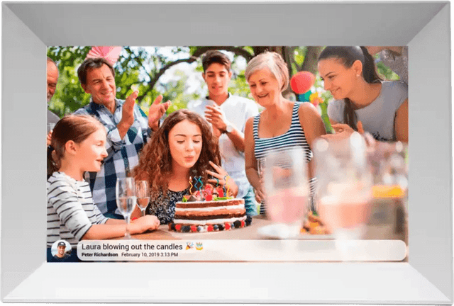 Imagen de Denver PFF-1063 Weiß 10,1 Zoll Bilderrahmen en OfertitasTOP